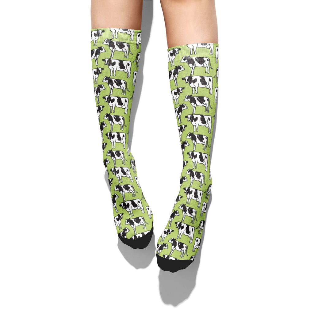 Moo Cow Calf Socks