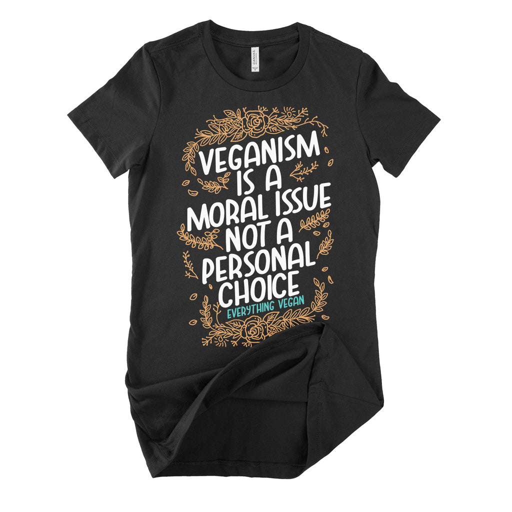 Moral Issue Personal Choice Womens T Shirt