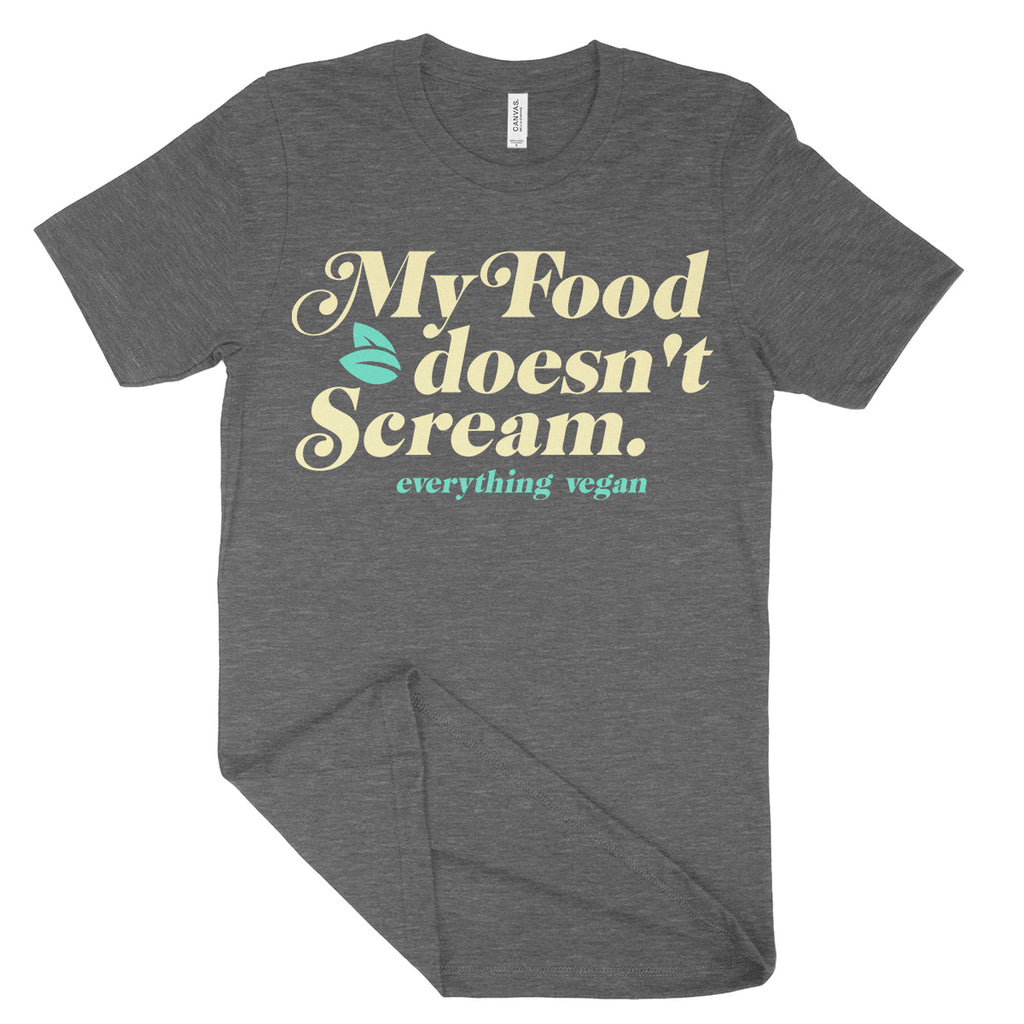 My Food Doens't Scream Tee Shirt
