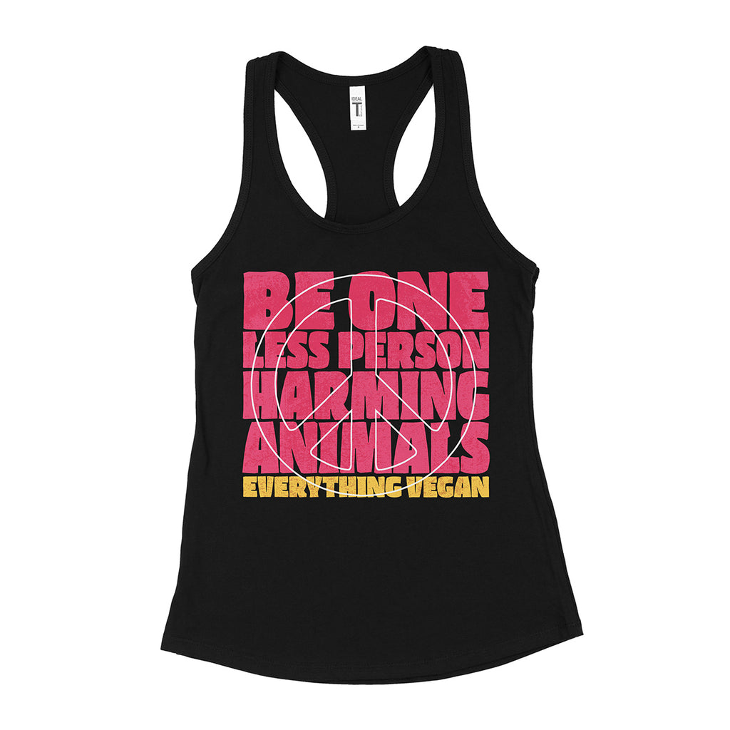 One Less Person Womens Tank Top