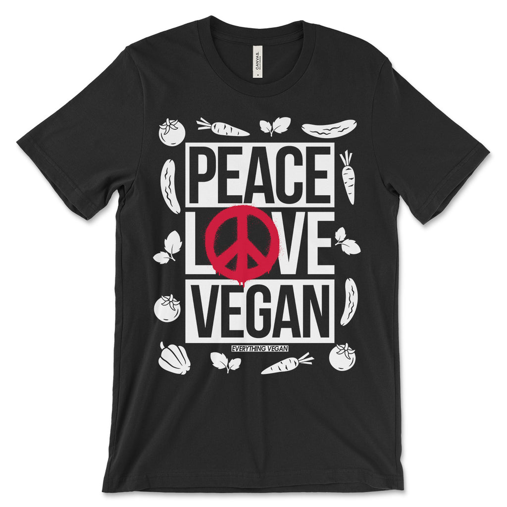 Peace Love Vegan Shirt