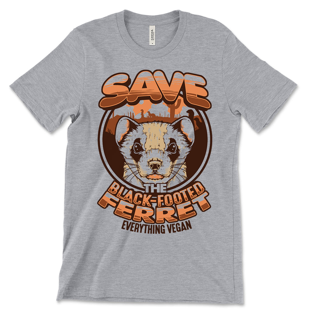 Save The Black Footed Ferret T Shirt