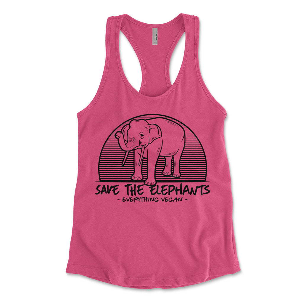 Save The Elephants Women's Tank Top