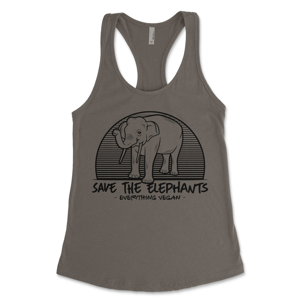 Save The Elephants Women's Tanks