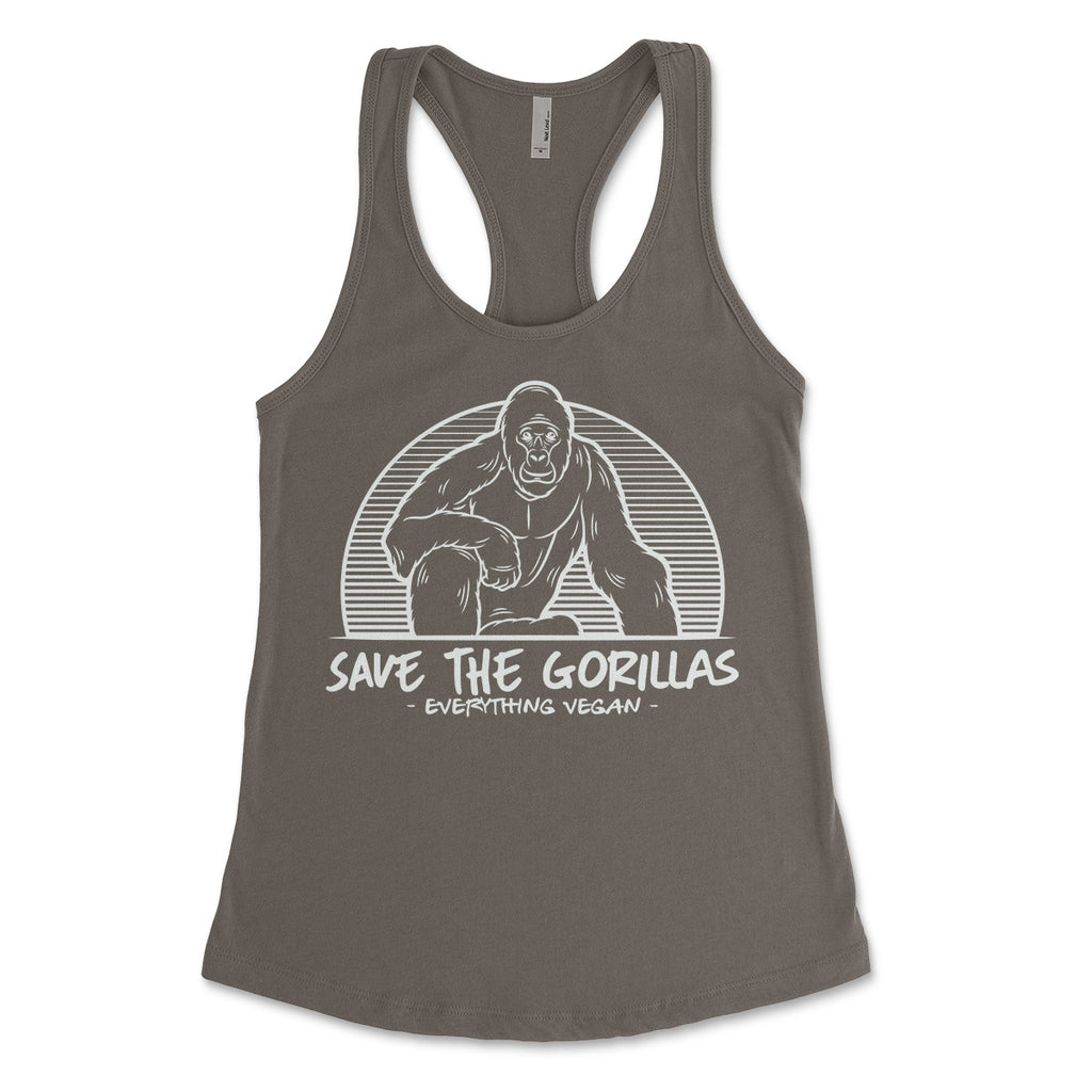 Save The Gorillas Women's Tank Tops