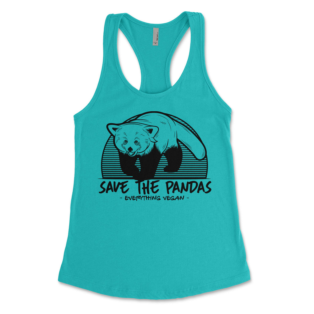 Save The Pandas Women's Tank Tops