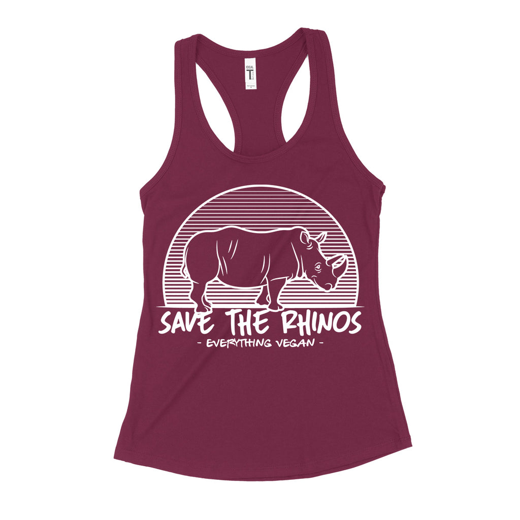 Save The Rhinos Women's Tanks