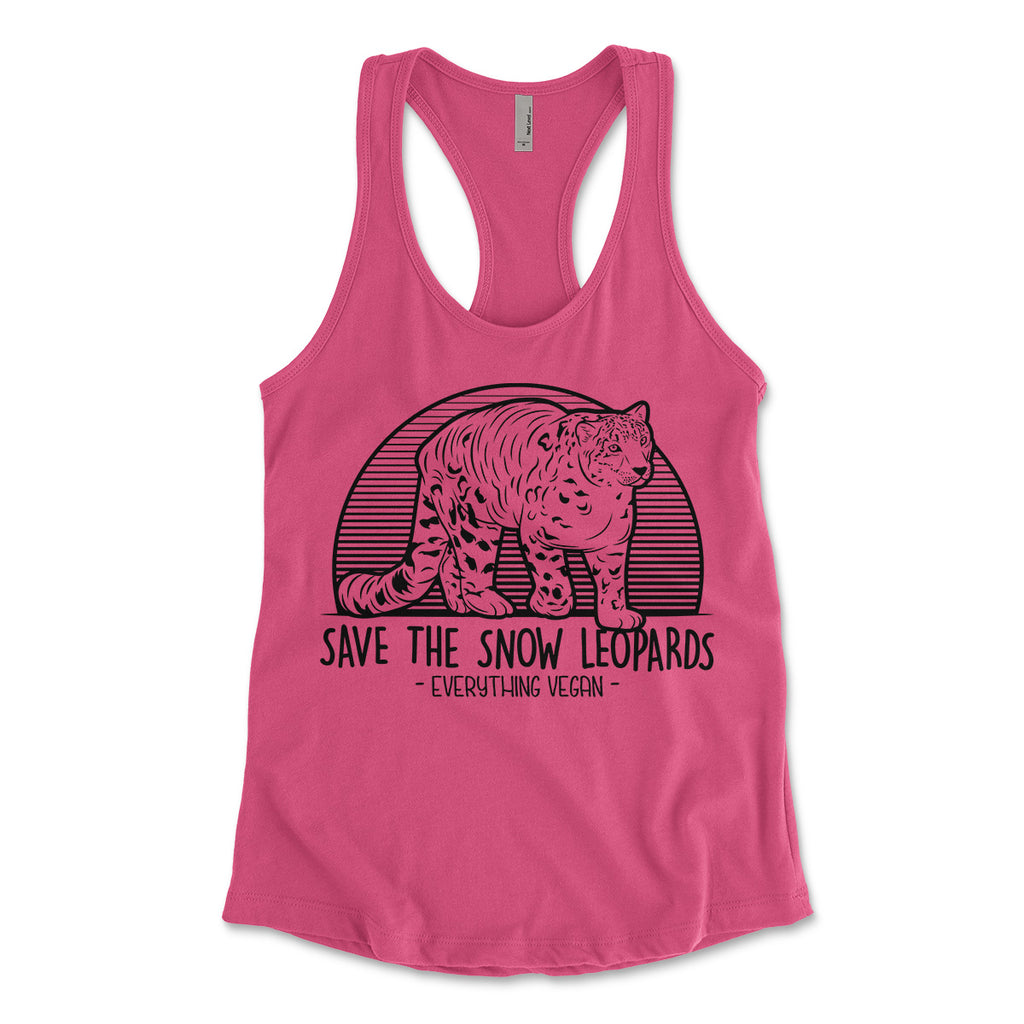 Save The Snow Leopards Women's Tank Top
