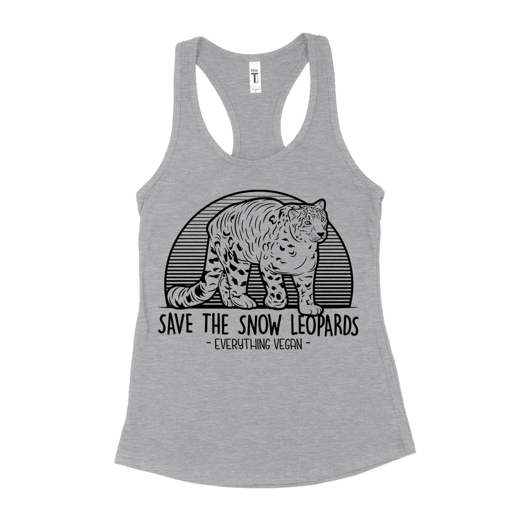 Save The Snow Leopards Women's Tank Tops
