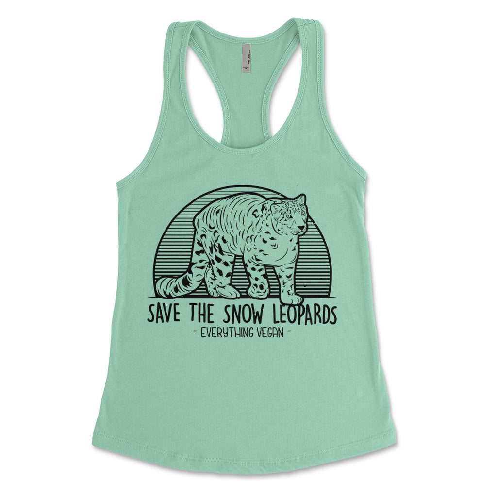 Save The Snow Leopards Women's Tanks