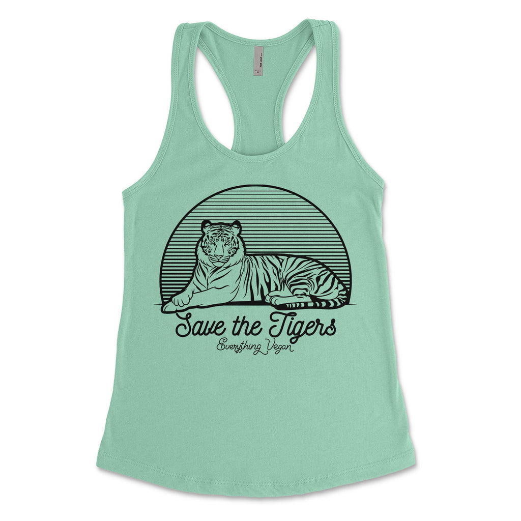 Save The Tigers Women's Tank Tops