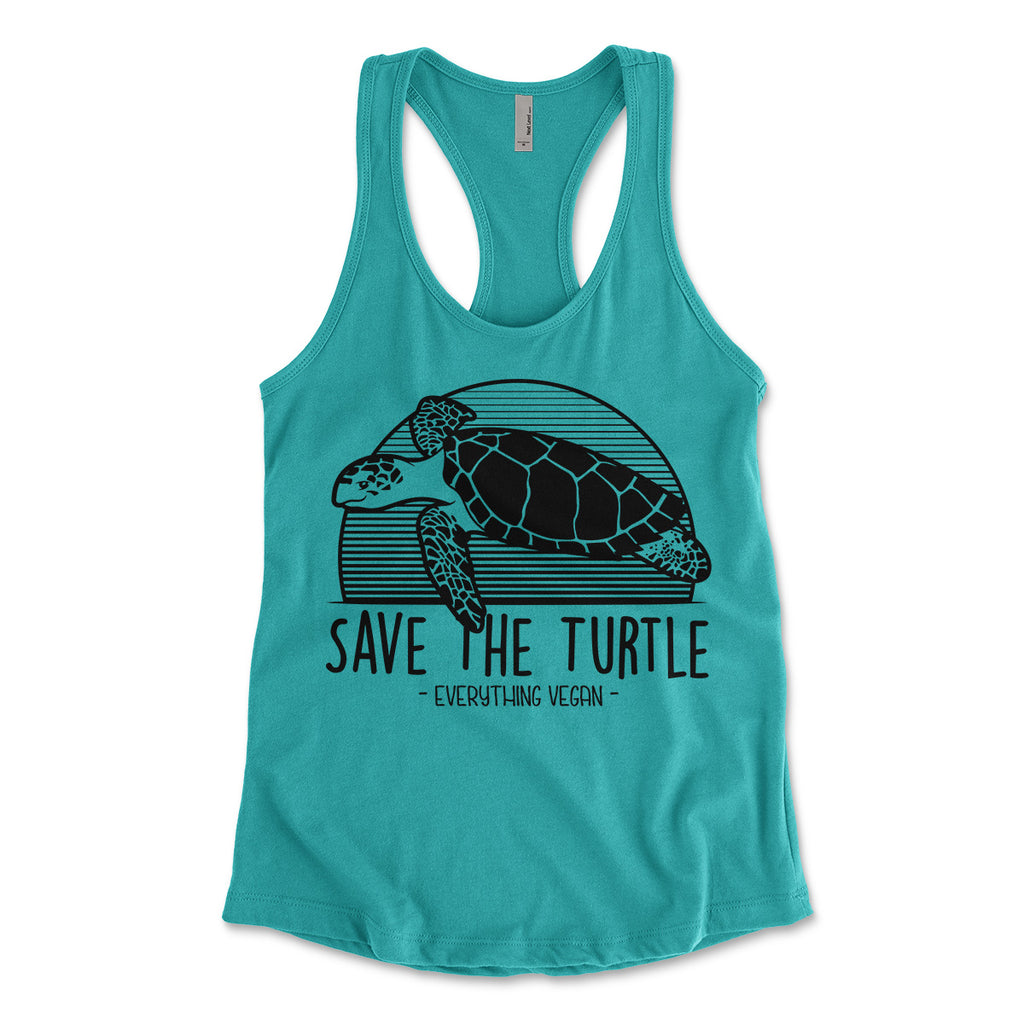 Save The Turtle Women Tank Top