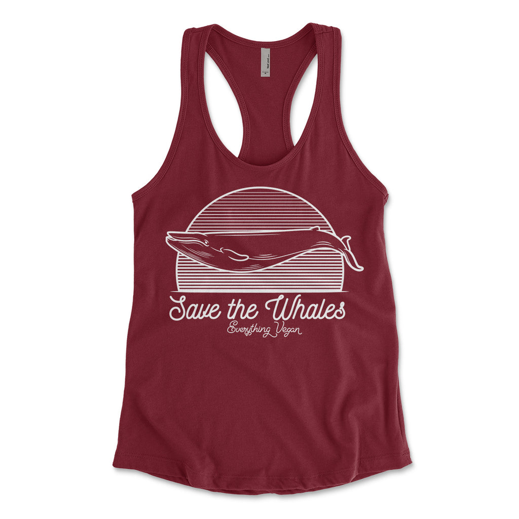 Save The Whales Women's Tank Tops