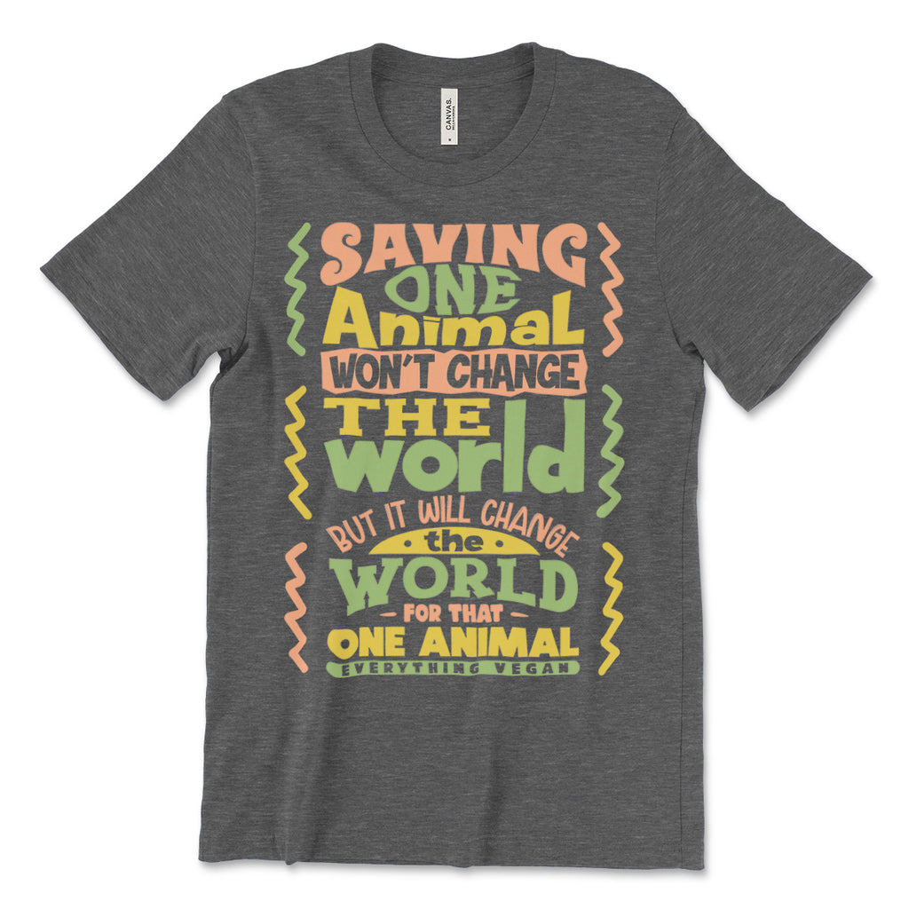 Saving One Animal T Shirt