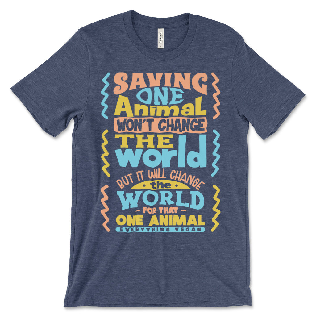 Saving One Animal Tee Shirt