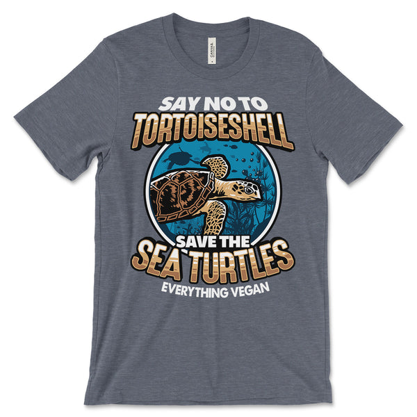 Say No To Tortoiseshell Save The Sea Turtles Shirt