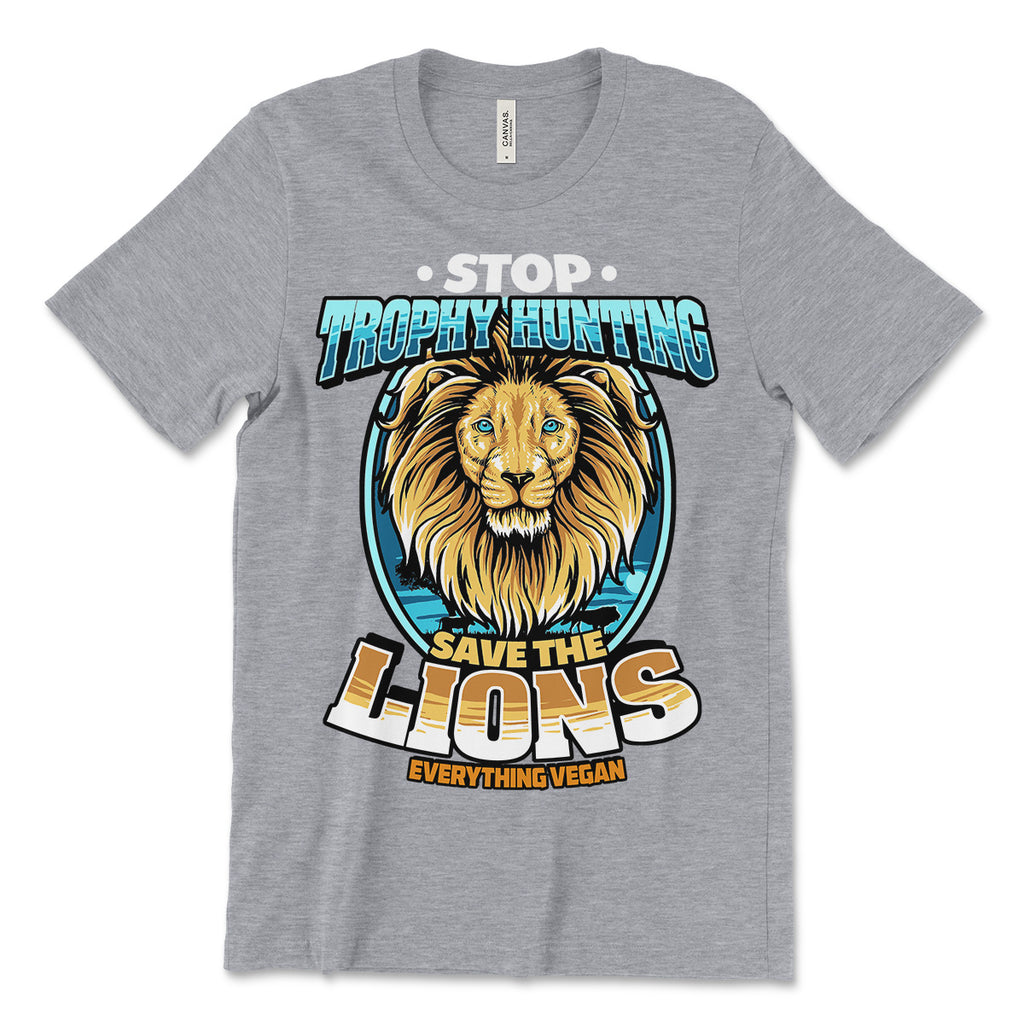 Stop Trophy Hunting Save The Lions Tee