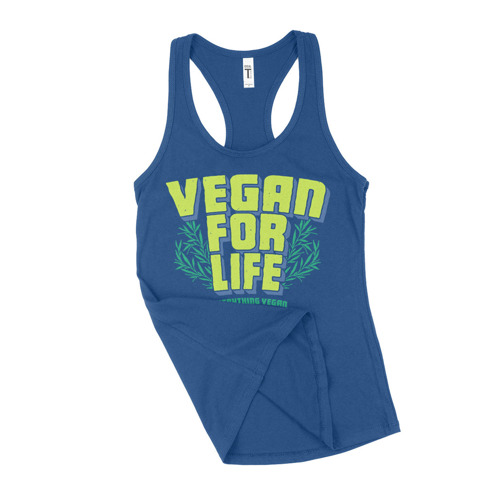 Vegan For Life Women's Tank Tops