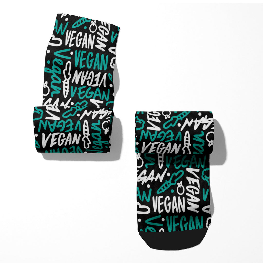 Vegan Sketch Crew Socks