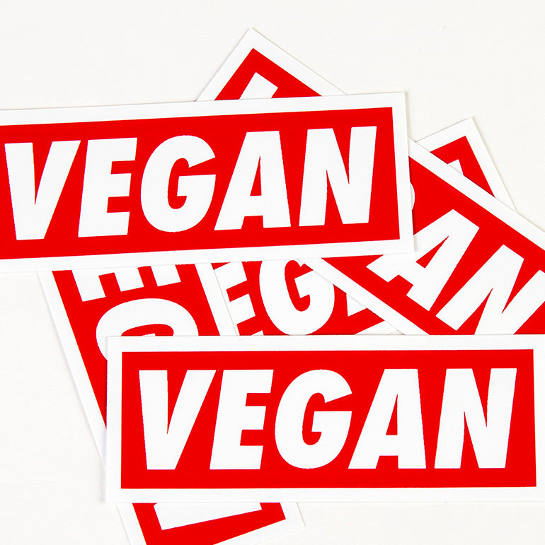 'Vegan Supreme' Sticker