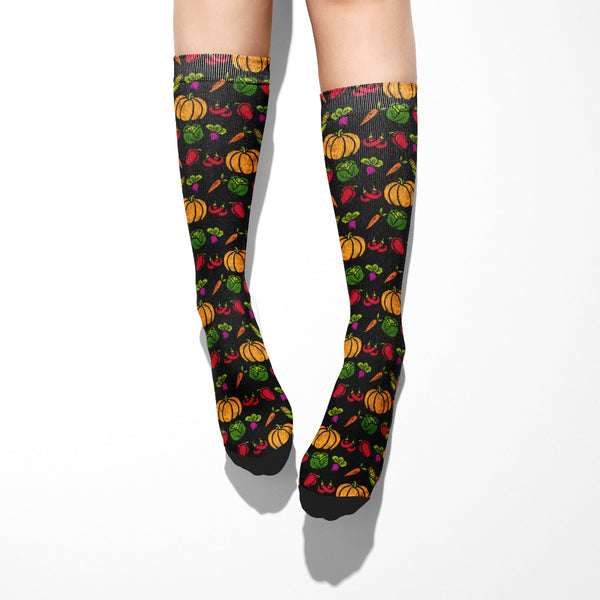 Vegetable Calf Socks